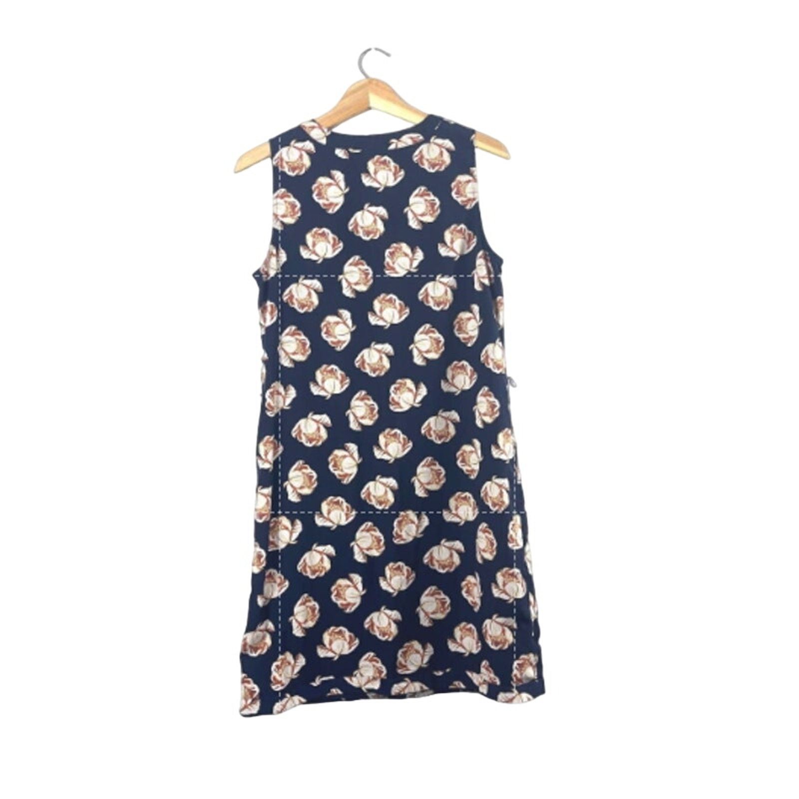 Ann Taylor Women's Floral Ann Taylor Shift Dress M Size M / US 6-8 / IT 42-44 - 3 Thumbnail