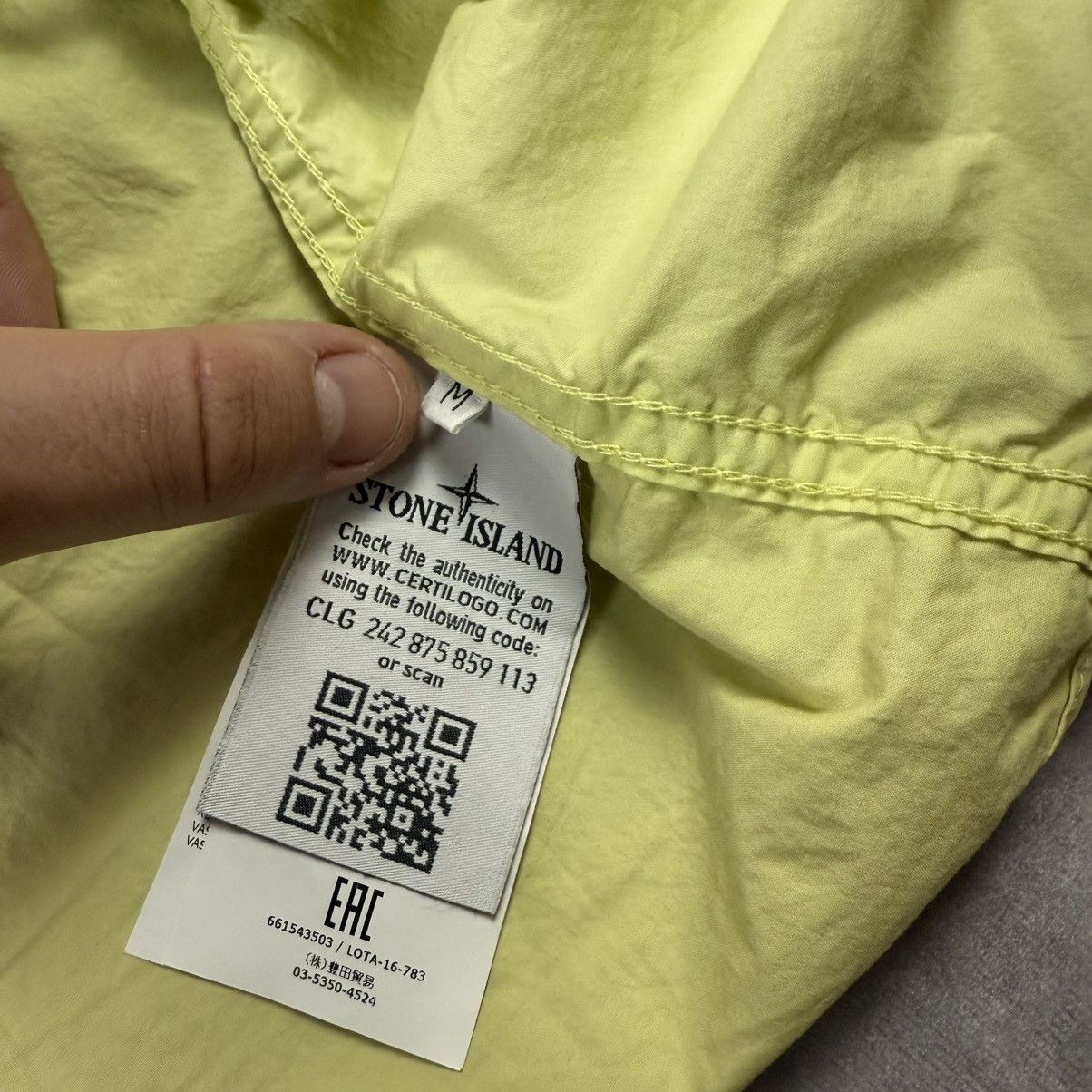 Stone Island Stone Island Light Jacket Size US M / EU 48-50 / 2 - 10 Thumbnail