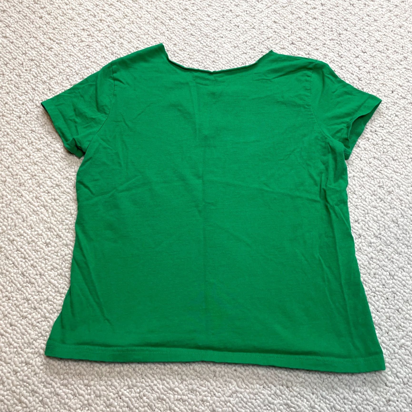 Vintage Unbranded Shirt Womens M Green Cut V Neck Everyone Loves Irish St. Patricks T-Shirt Size M / US 6-8 / IT 42-44 - 7 Thumbnail