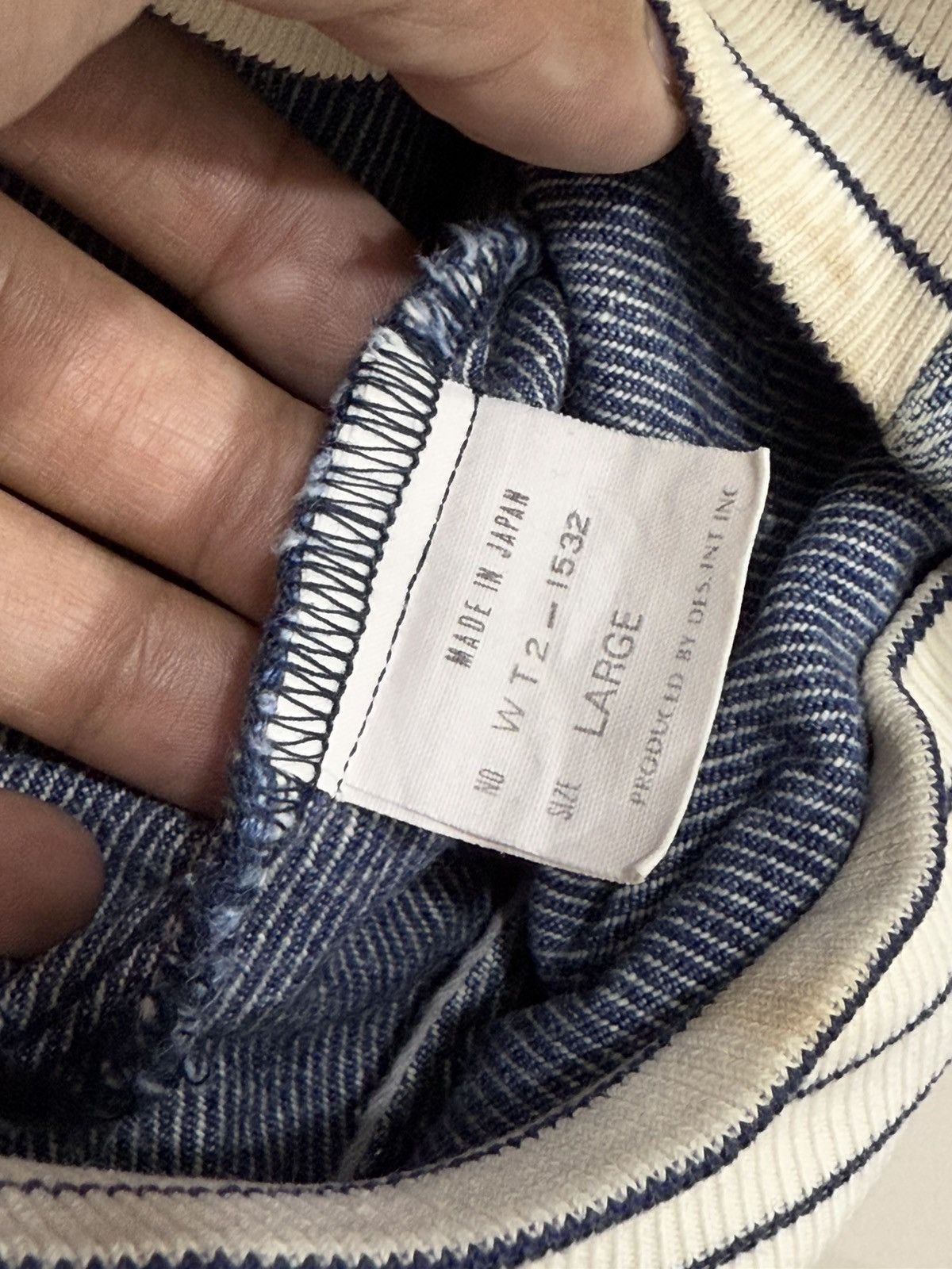Japanese Brand × Vintage Vtg 90’ WEBB Denim Bomber Jacket Size US M / EU 48-50 / 2 - 12 Thumbnail
