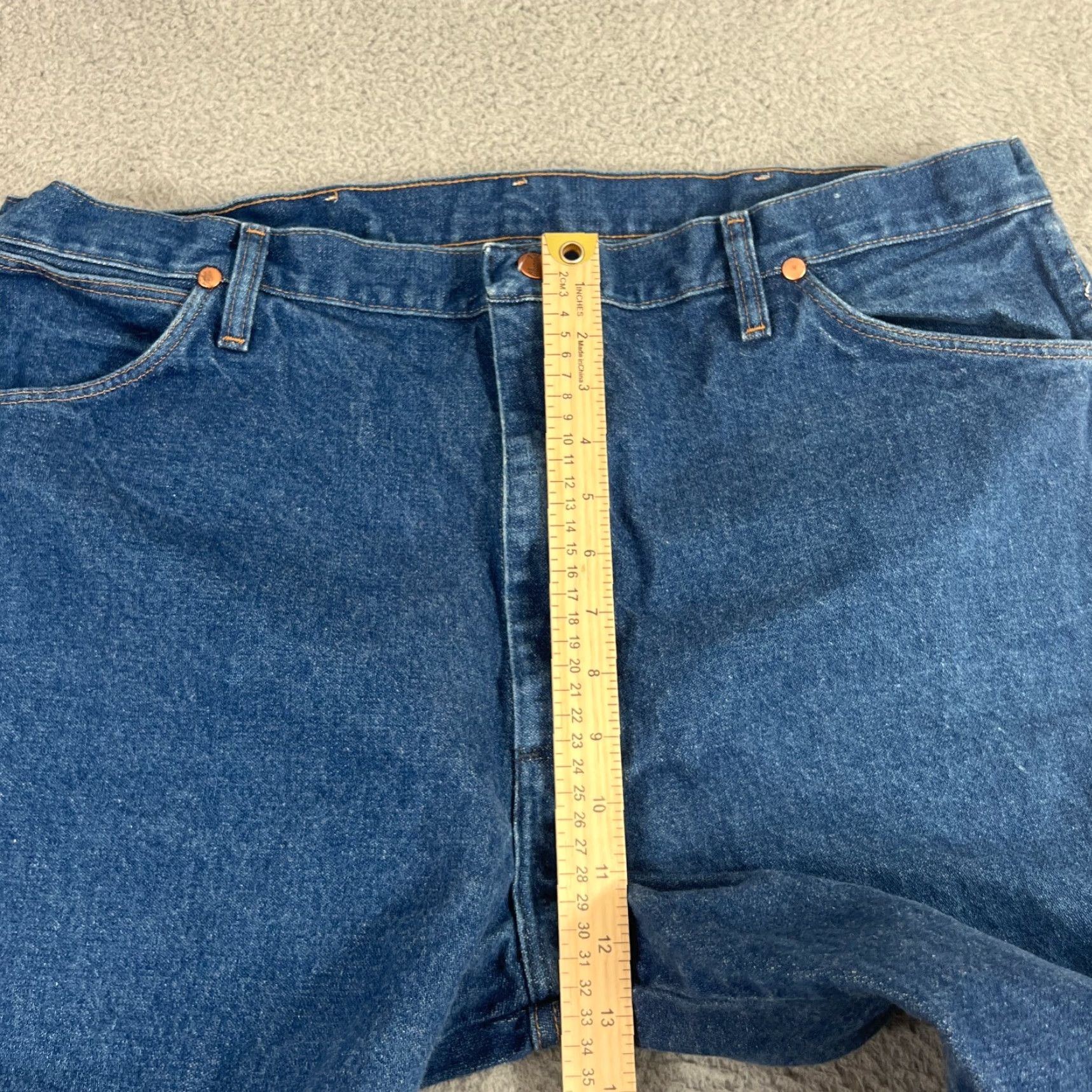 Wrangler VINTAGE Wrangler Cowboy Cut Jeans Men 40x30 Blue Western Denim 13MWZPW Size US 40 / EU 56 - 3 Thumbnail