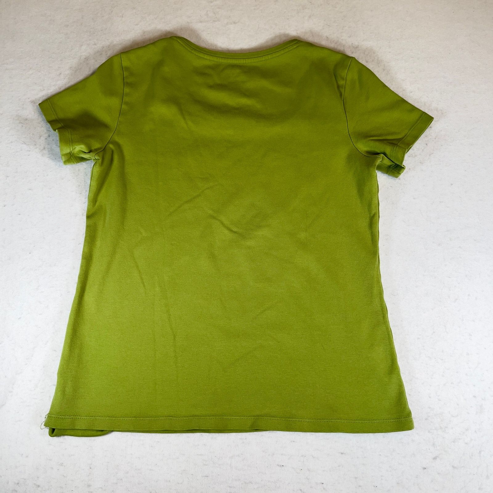 Chicos Chico's True Color Tees T-Shirt Woman 1 M4 Short Sleve Green Size M / US 6-8 / IT 42-44 - 3 Thumbnail