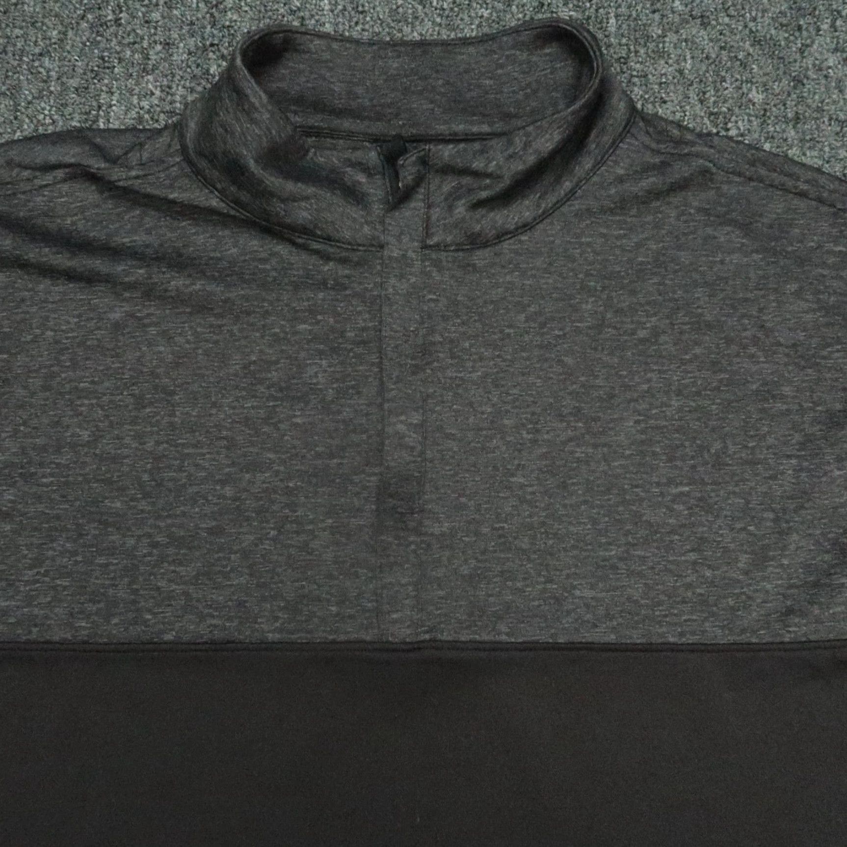 Footjoy FootJoy Pullover Mens XL Black Gray Heather Yoke Half Zip Minnesota Valley CC Casual Shirt Size US XL / EU 56 / 4 - 2 Thumbnail