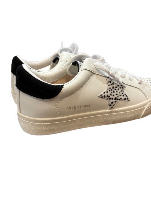 Vintage Havana Vintage Havana White Studded Cheetah Mix Sneakers Size US 7 / IT 37 - 9 Thumbnail