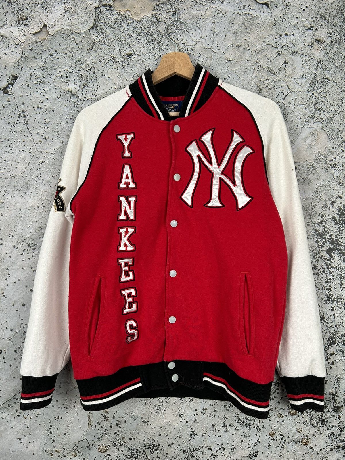 Vintage Varsity Sweatshirt Majestic New York Yankees 90s MLB
