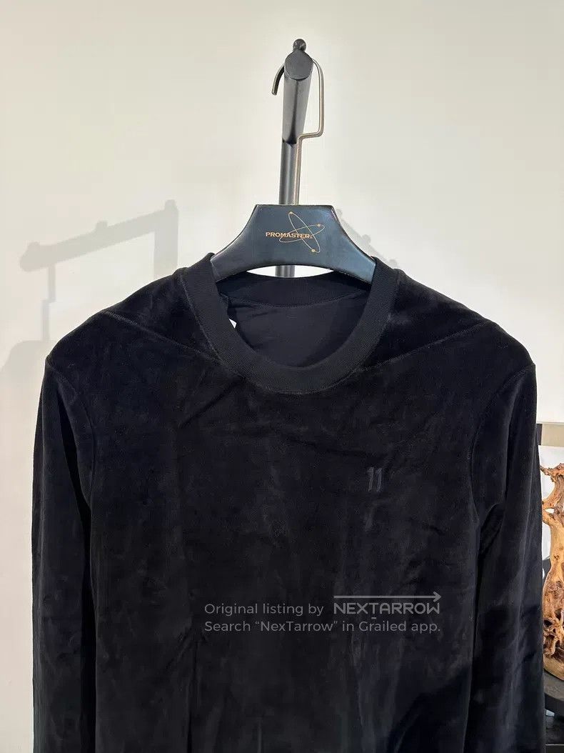 Boris Bidjan Saberi Boris Bidjan Saberi Double-sided velvet printed crewneck s Size XXS / US 00 / IT 34 - 5 Thumbnail