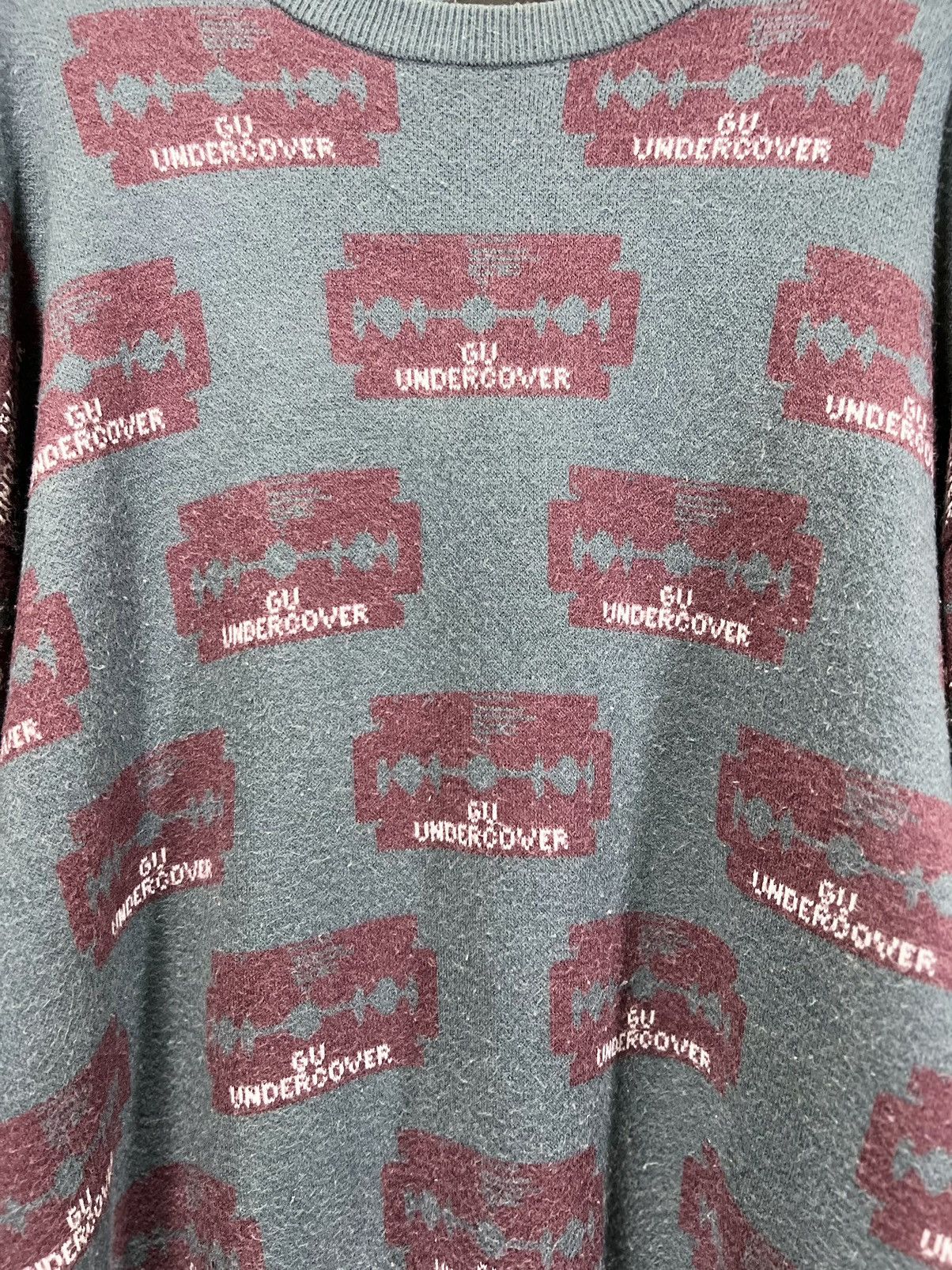GU × Undercover GU x UNDERCOVER RAZOR BLADE SWEATSHIRT Size US L / EU 52-54 / 3 - 3 Thumbnail
