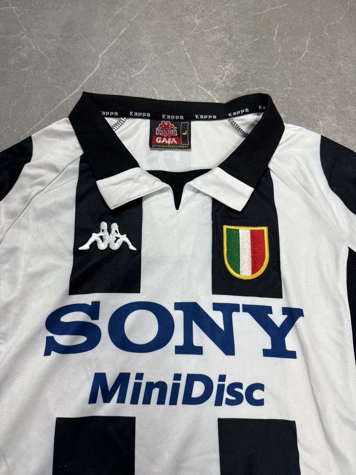 Kappa Kappa Juventus Black White Vintage Jersey Size US XL / EU 56 / 4 - 4 Thumbnail