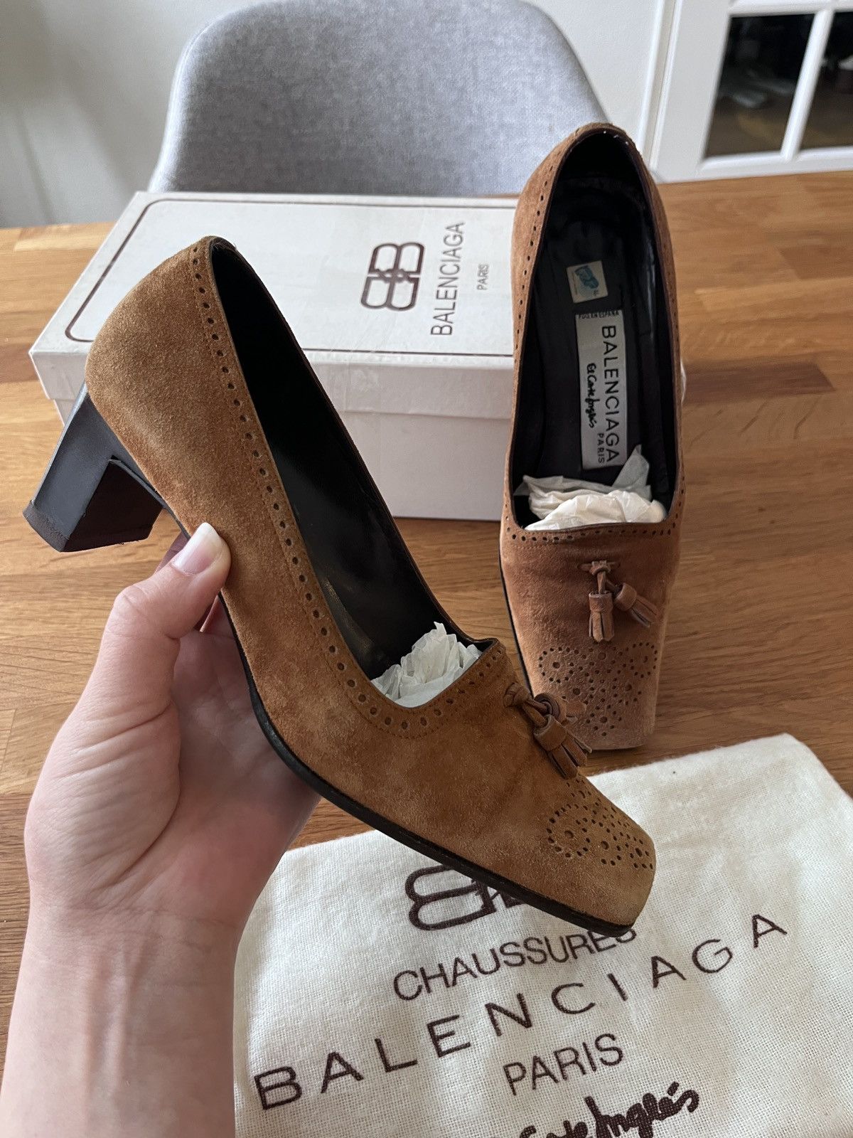 Balenciaga Vintage Balenciaga pumps size 38 Size US 7 / IT 37 - 2 Thumbnail