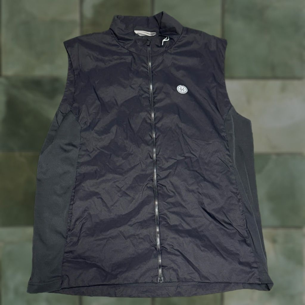 KJUS Kjus Radiation Vest Mens XL Black Full Zip Lightweight Windbreaker Golf Weather Outdoor Sports Outdoor Size US XL / EU 56 / 4 - 1 Thumbnail