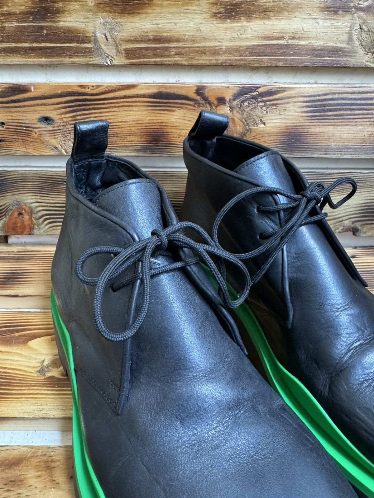 Bottega Veneta Tire ankle lace up boots Size US 7 / EU 40 - 8 Thumbnail