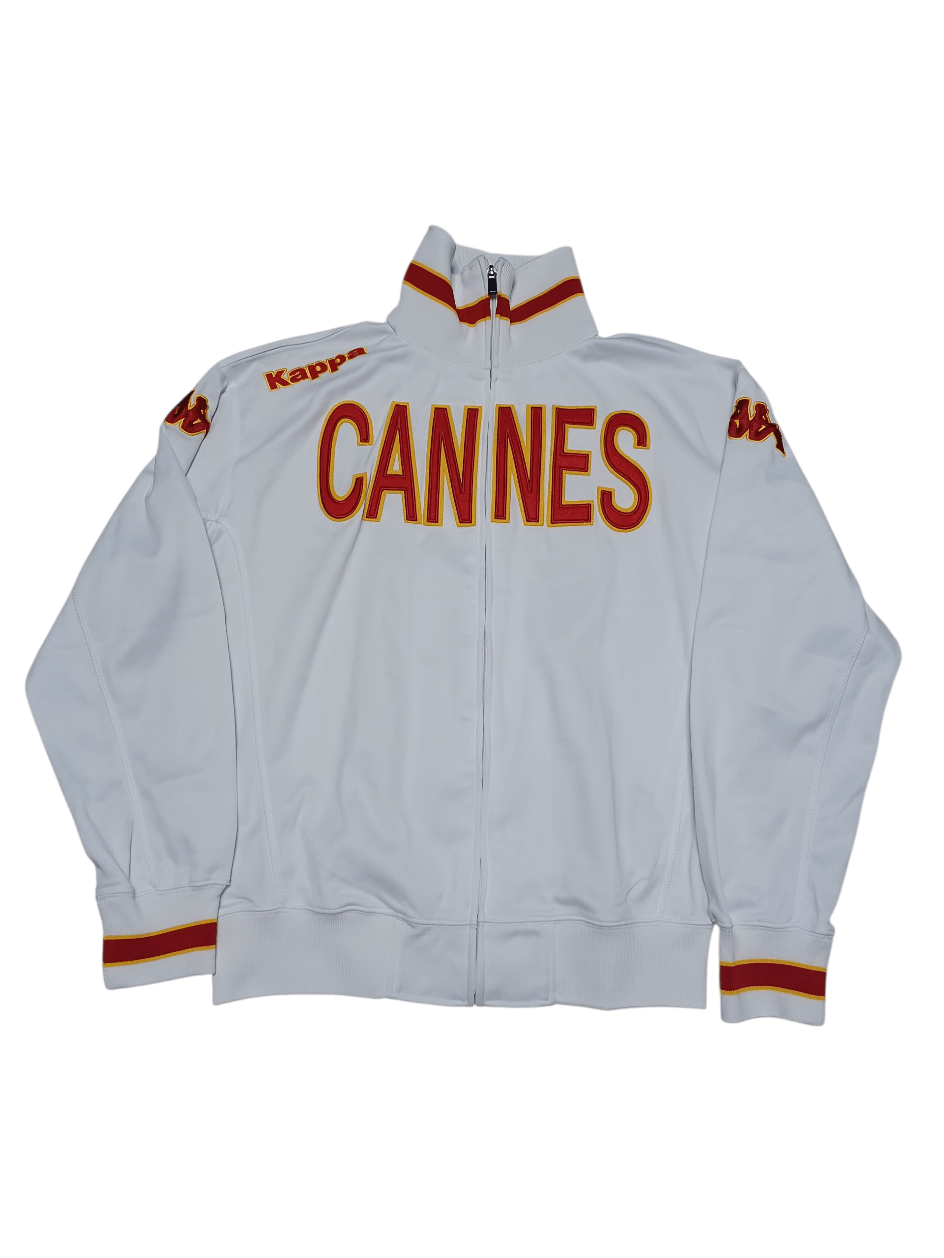 Kappa KAPPA CANNES VINTAGE BIG LOGO EMBROIDERED TRACK JACKET Size US XL / EU 56 / 4 - 1 Thumbnail
