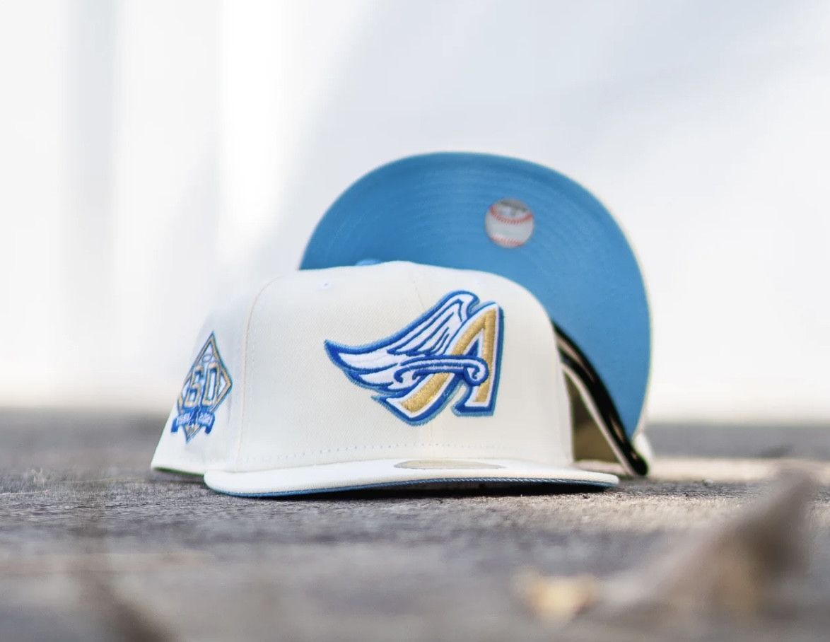 Hat Club 7 1/4 Anaheim Angels 60th Anniversary Patch Size ONE SIZE - 1 Thumbnail