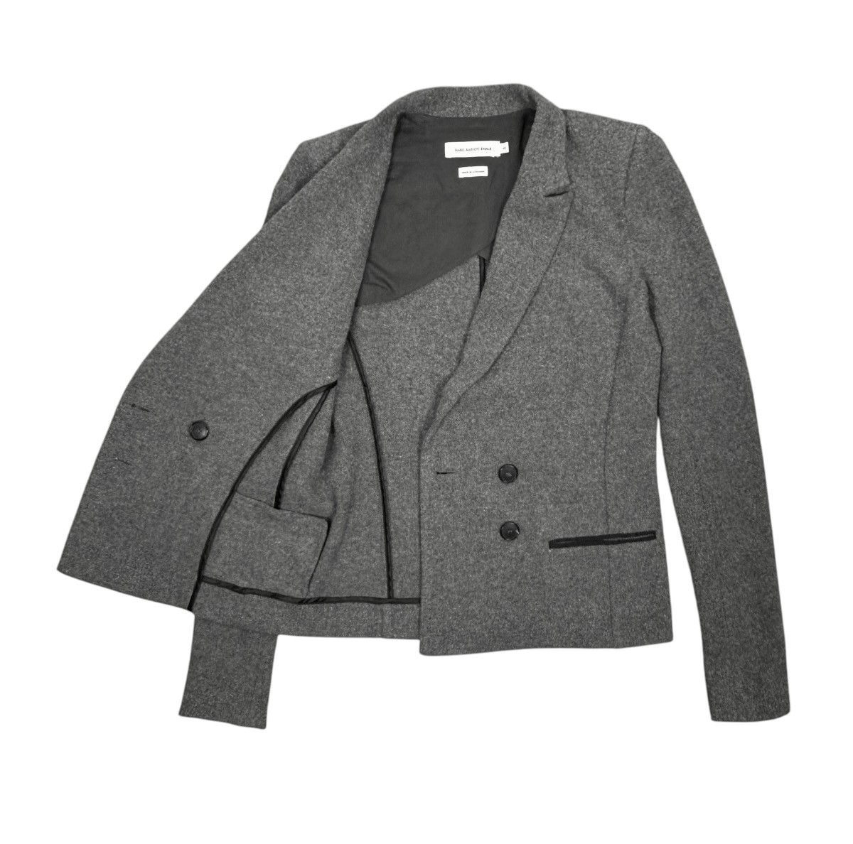 Isabel Marant Etoile Isabel Marant Etoile Wool Blazer Double-Breasted size FR40 Size M / US 6-8 / IT 42-44 - 9 Thumbnail