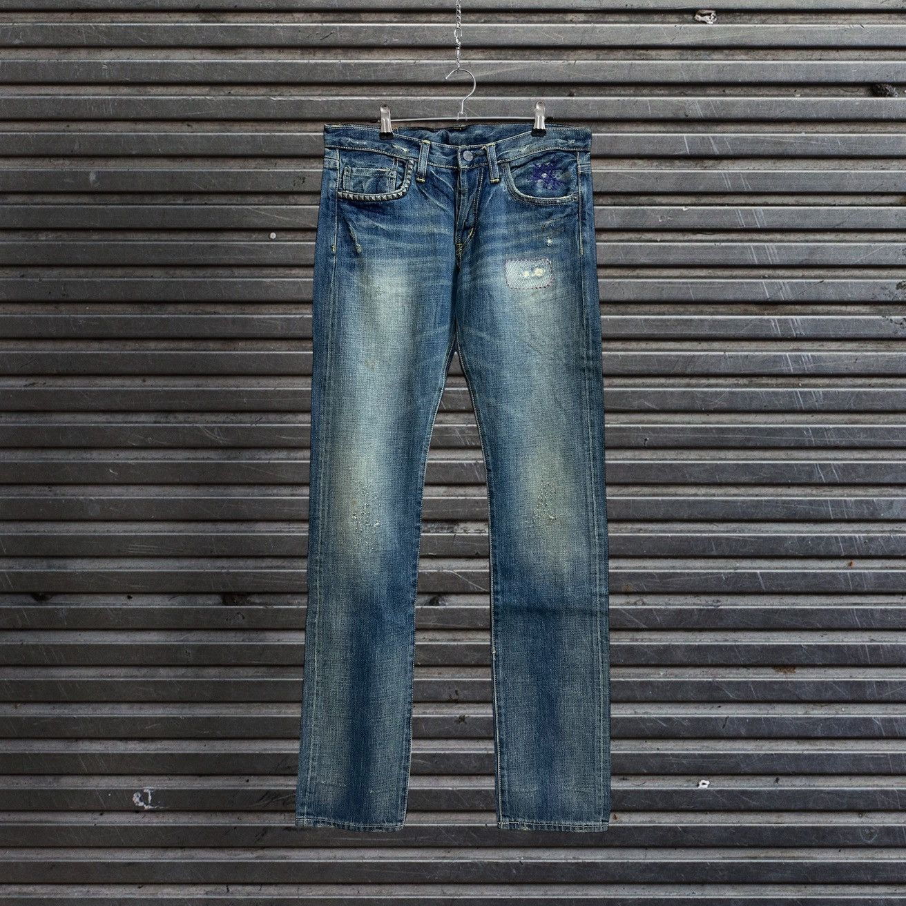 Andy Warhol × Hysteric Glamour Hysteric Glamour x Andy Warhol Studded Jeans Size US 32 / EU 48 - 1 Thumbnail