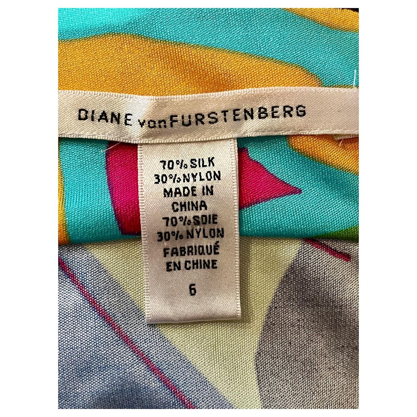 Diane von Furstenberg DvF vintage Eliot silk dress Size M / US 6-8 / IT 42-44 - 2 Thumbnail