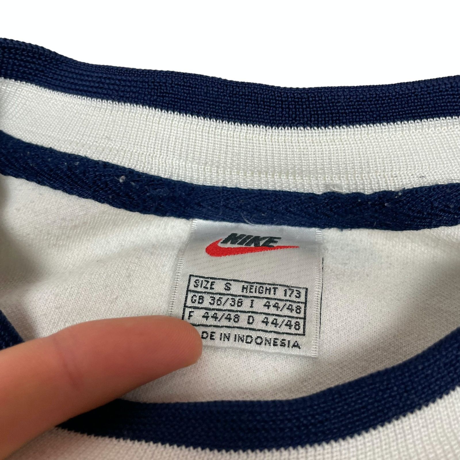 Nike Nike Men's Spell Out Long Sleeve Pullover Sweatshirt Small Size US S / EU 44-46 / 1 - 10 Thumbnail