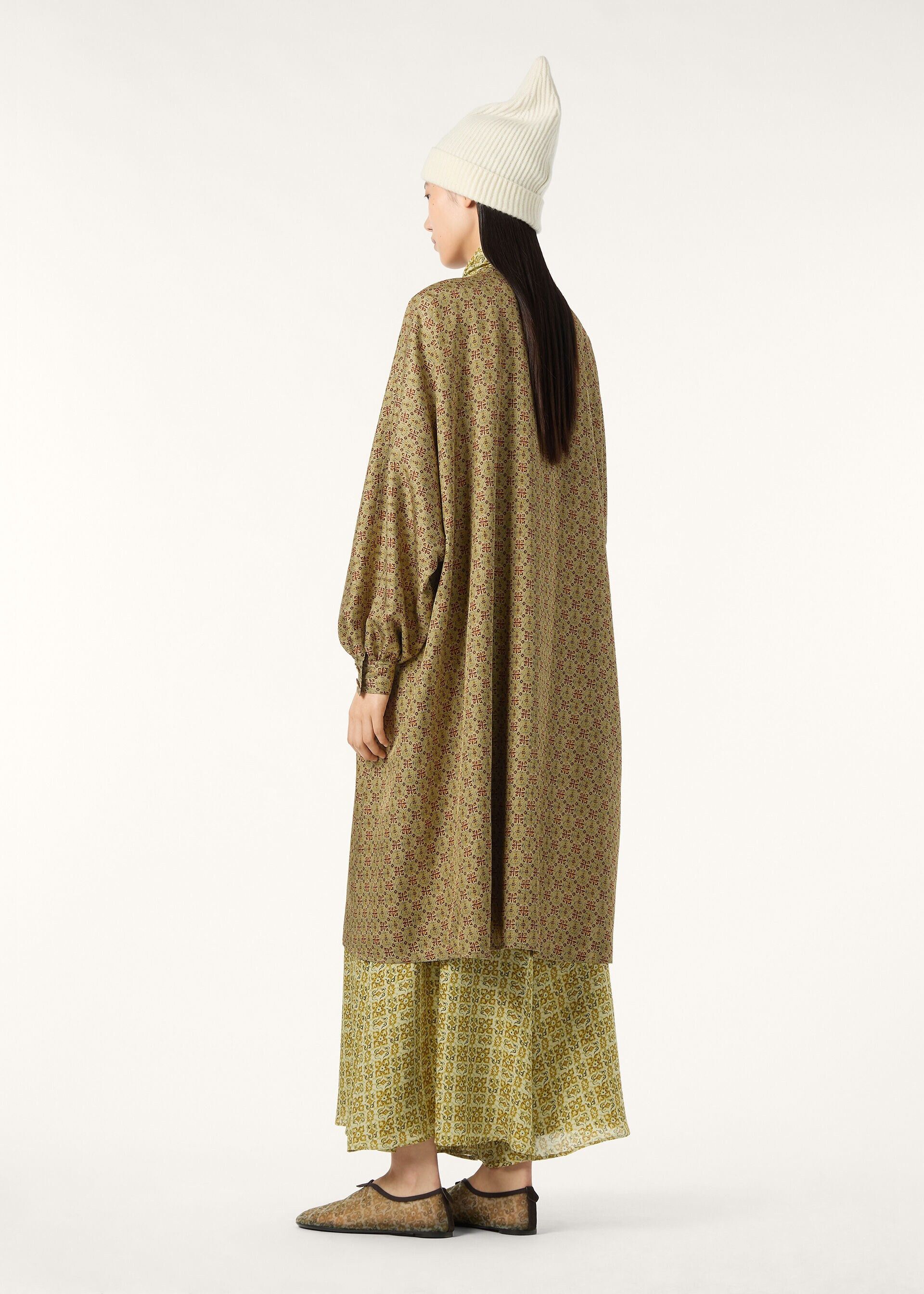 Loro Piana os11x0326 FAQ9926 Ibel Coat in Olive/Red Size M / US 6-8 / IT 42-44 - 5 Thumbnail