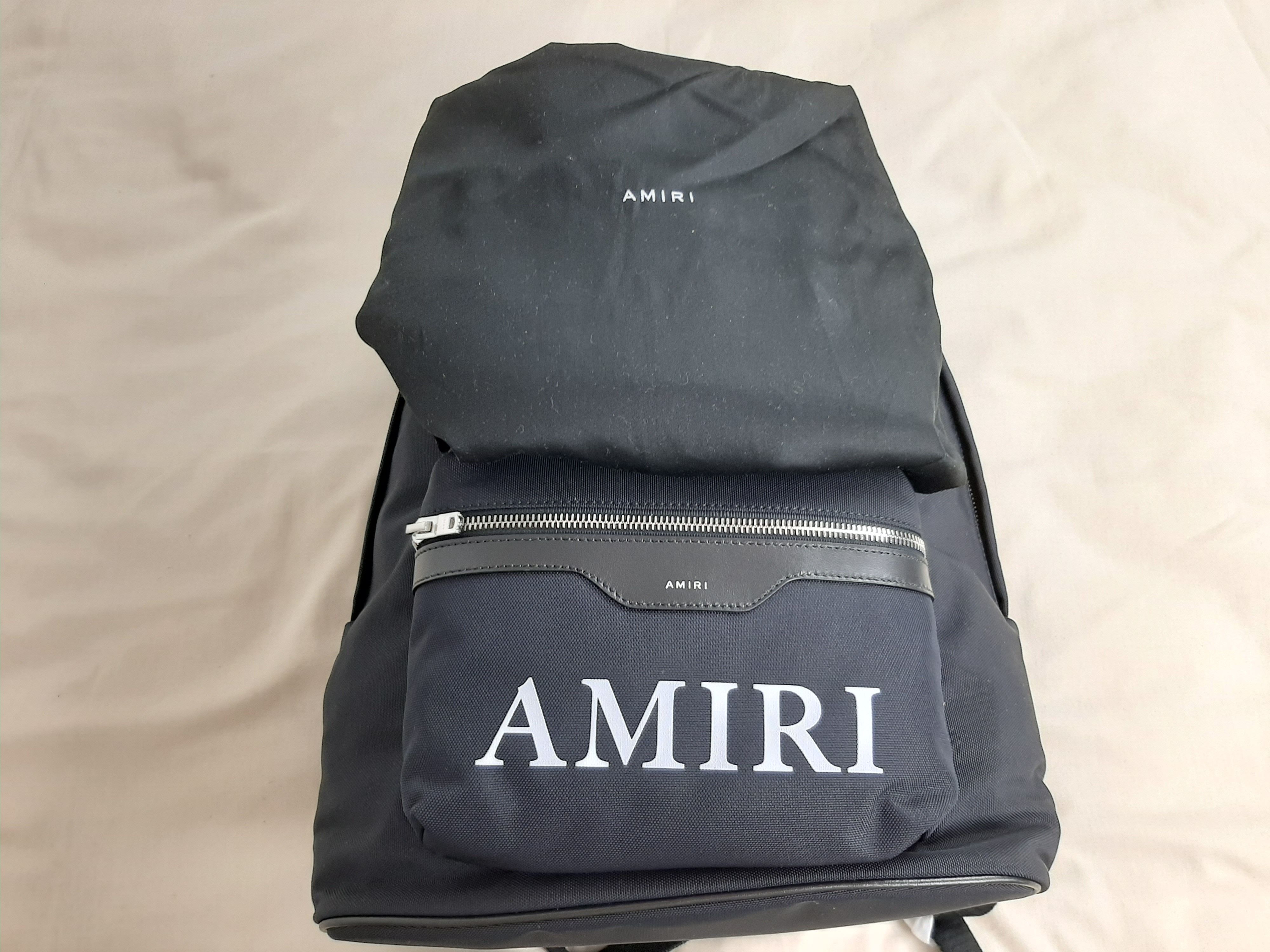 Amiri Amiri Classic Nylon Backpack Black Men's One Size Size ONE SIZE - 9 Thumbnail