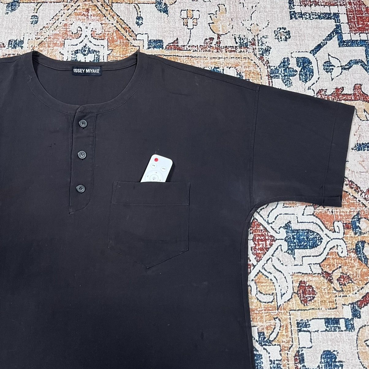 Issey Miyake Issey Miyake Pocket Shirt Half Button Size US M / EU 48-50 / 2 - 4 Thumbnail
