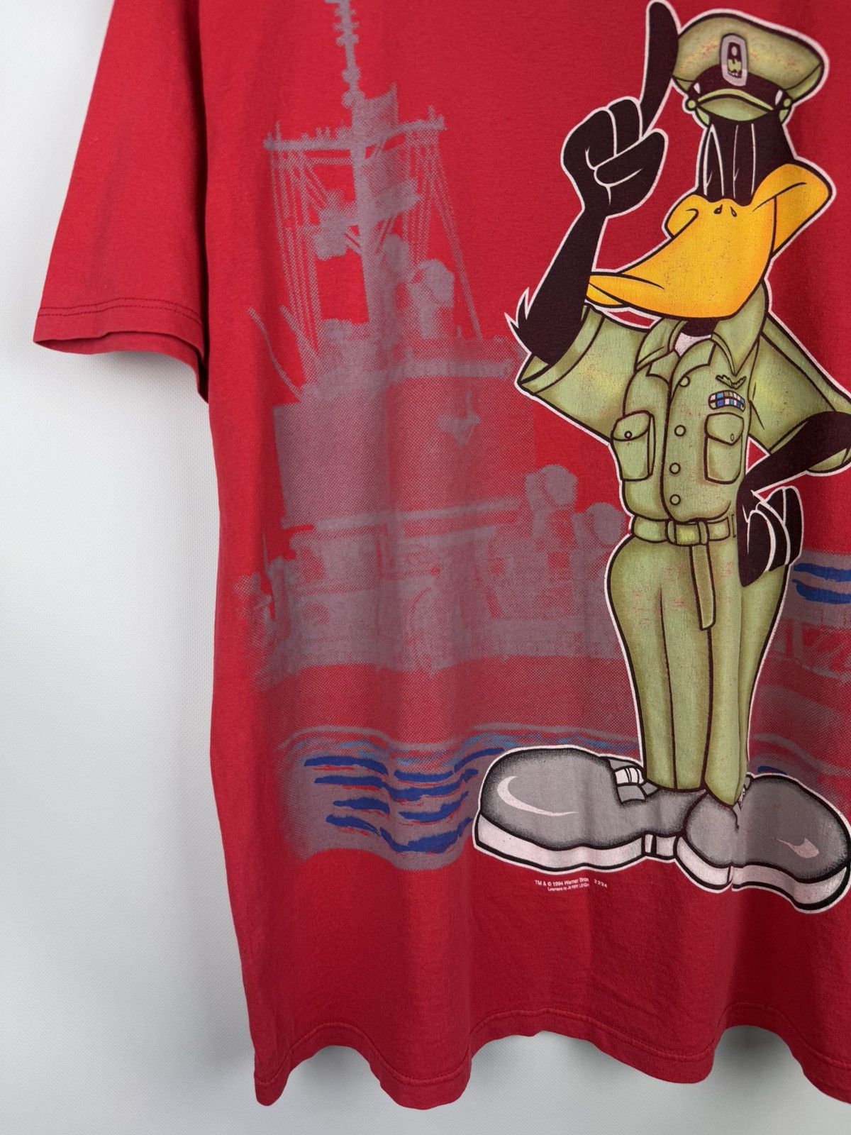 Vintage × Warner Bros Warner Brothers Looney Tunes Vintage 1994 Daffy Duck T Shirt Size US XL / EU 56 / 4 - 7 Thumbnail