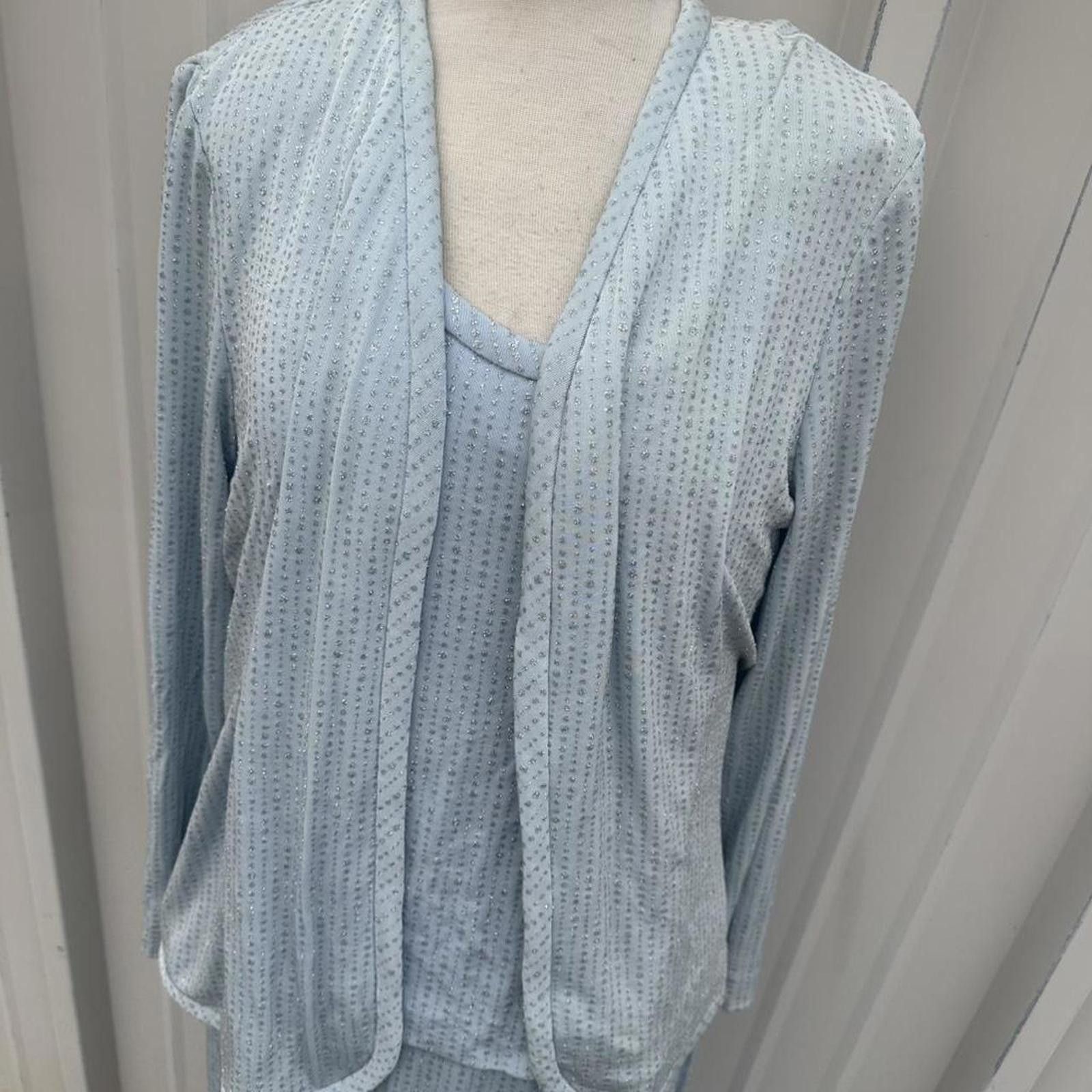 Saks Fifth Avenue Huey Waltzer Saks Fifth Avenue Dress Jacket 16 stretchy Size XXL / US 16-18 / IT 52-54 - 4 Thumbnail