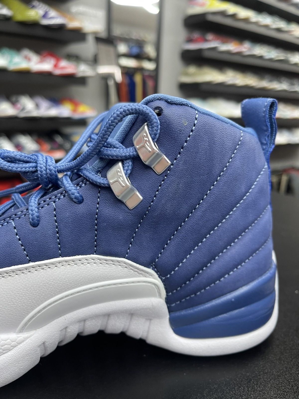 Jordan Brand Size 8 - Jordan 12 Indigo Blue/White Size US 8 / EU 41 - 7 Thumbnail