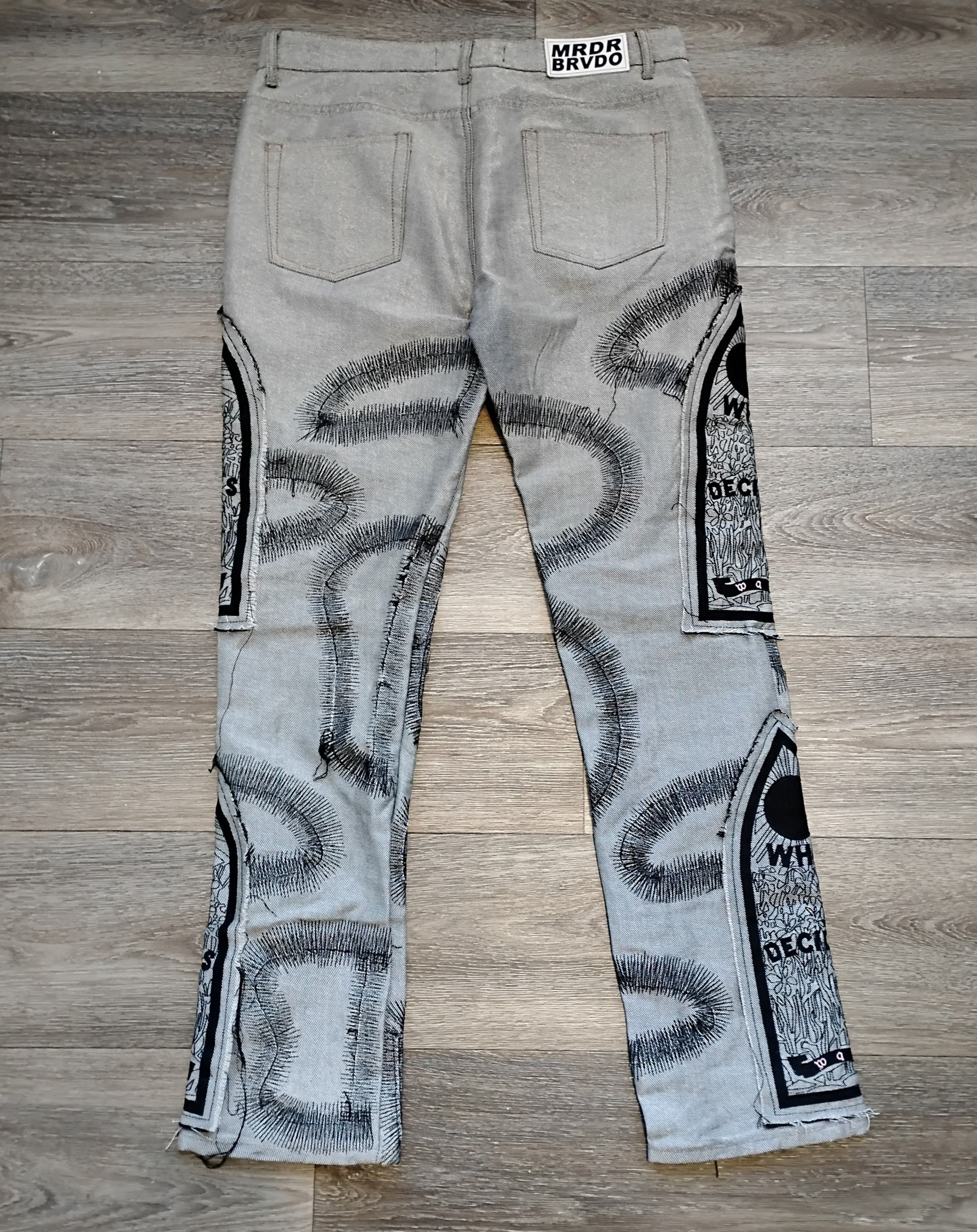 Who Decides War who decides war "Chrome Fusion" Denim Size US 34 / EU 50 - 2 Thumbnail