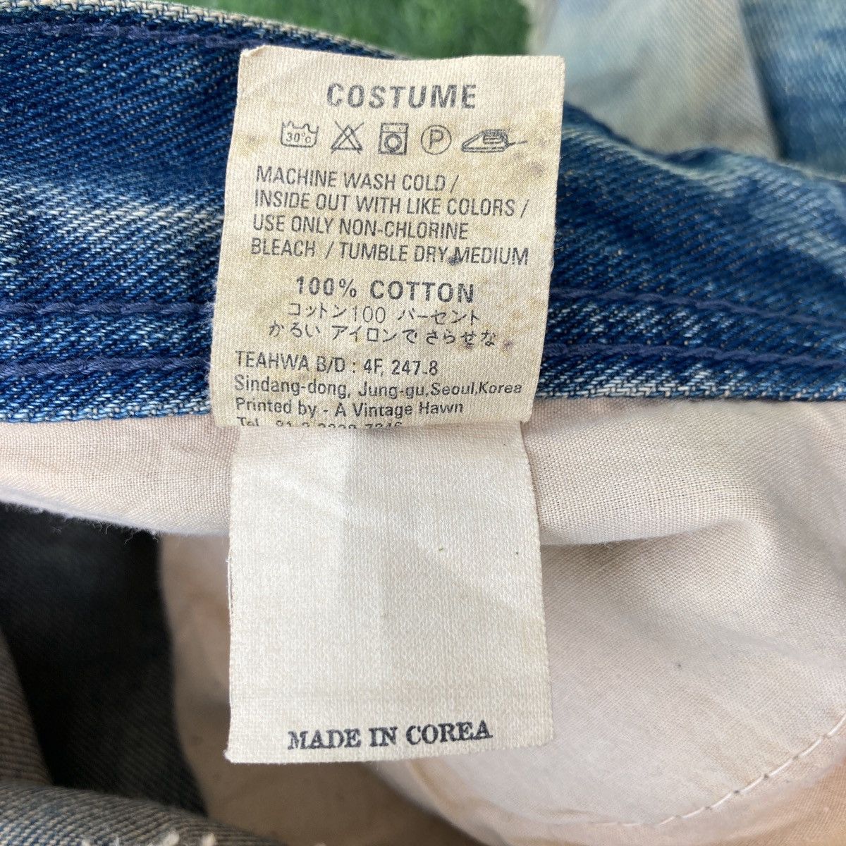 Japanese Brand A.V.H COSTUME DISTRESSED JEANS Size US 31 - 18 Thumbnail