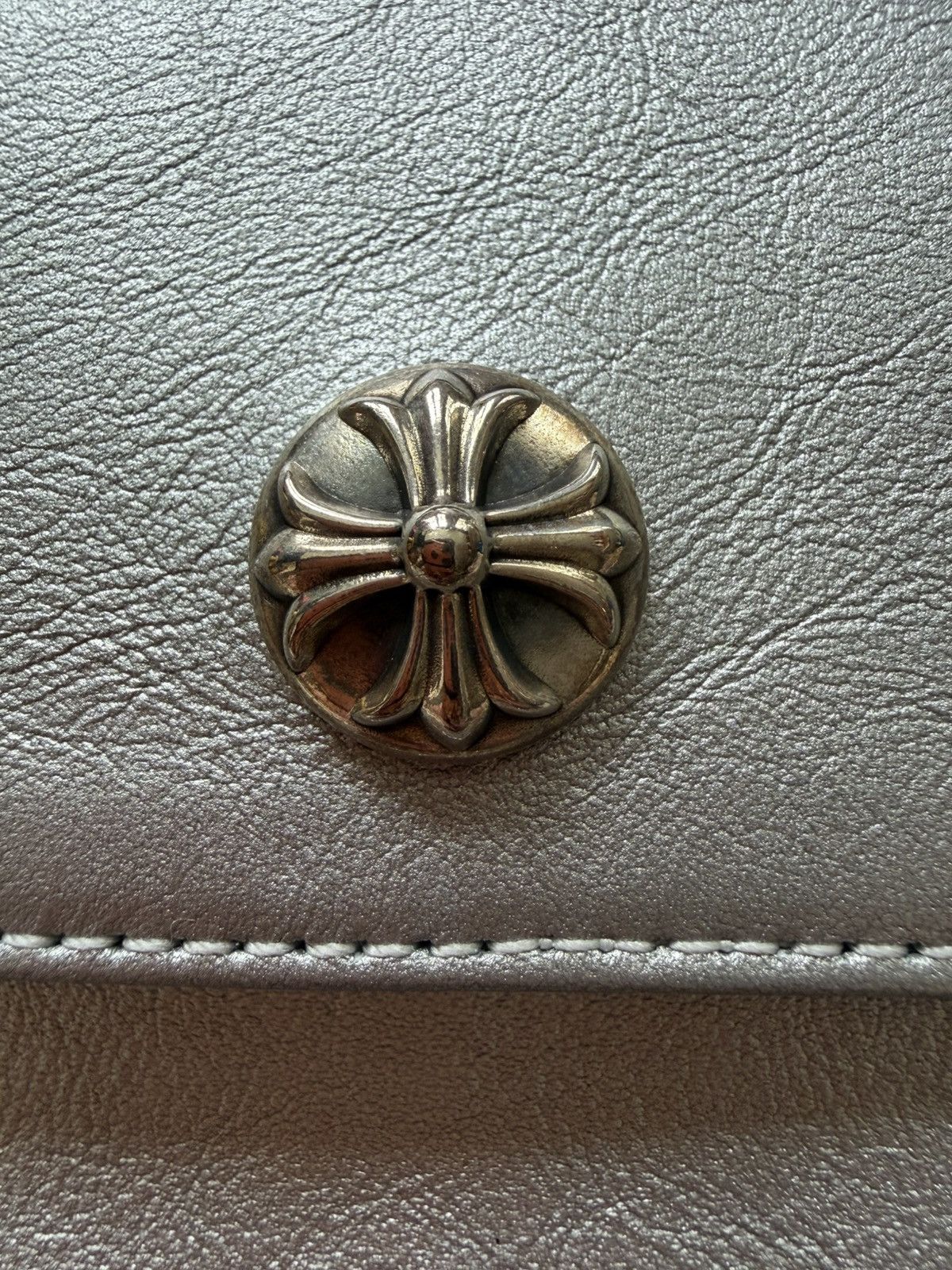 Chrome Hearts Chrome Hearts Hotpot silver leather Bag Size ONE SIZE - 3 Thumbnail