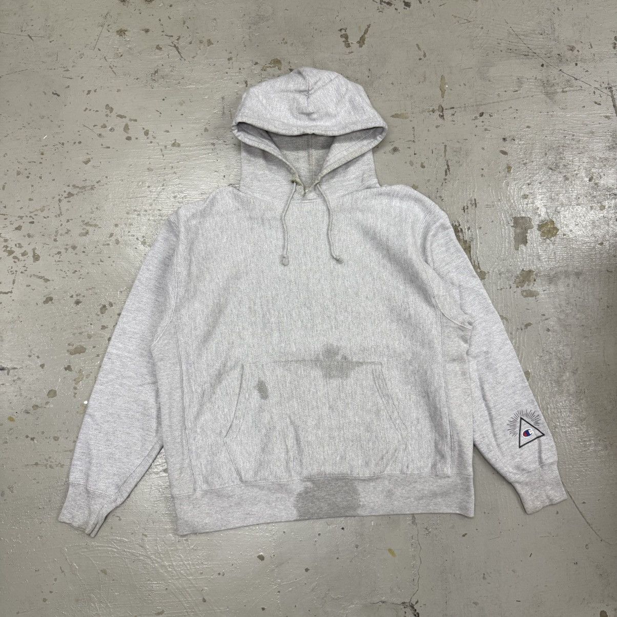 Champion Vintage Champion Reverse Weave Hoodie 80s Blank Triangle 👁️ Size US XL / EU 56 / 4 - 1 Thumbnail