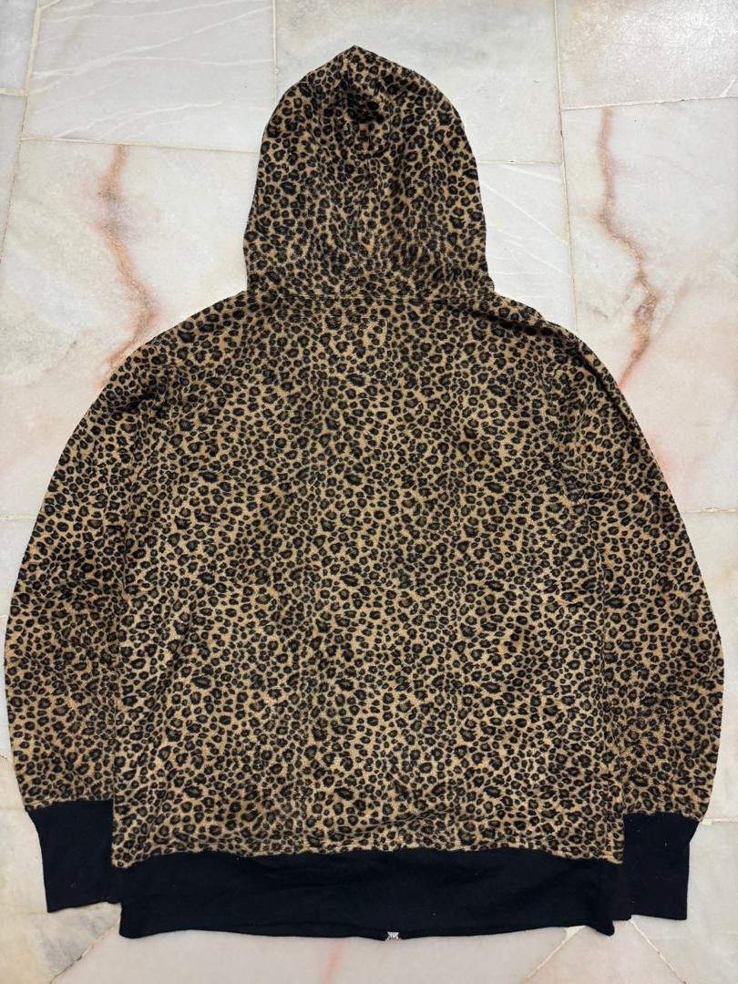 If Six Was Nine 💥Leopard💥Insane 90s Style Soves Leopard Toggle Fully Hoodie Size US L / EU 52-54 / 3 - 14 Thumbnail