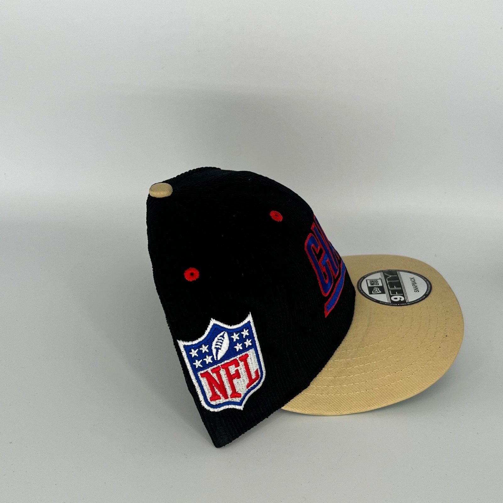 New Era Black Brown New York Giants NFL Logo Side Patch New Era NFL Size ONE SIZE - 2 Thumbnail