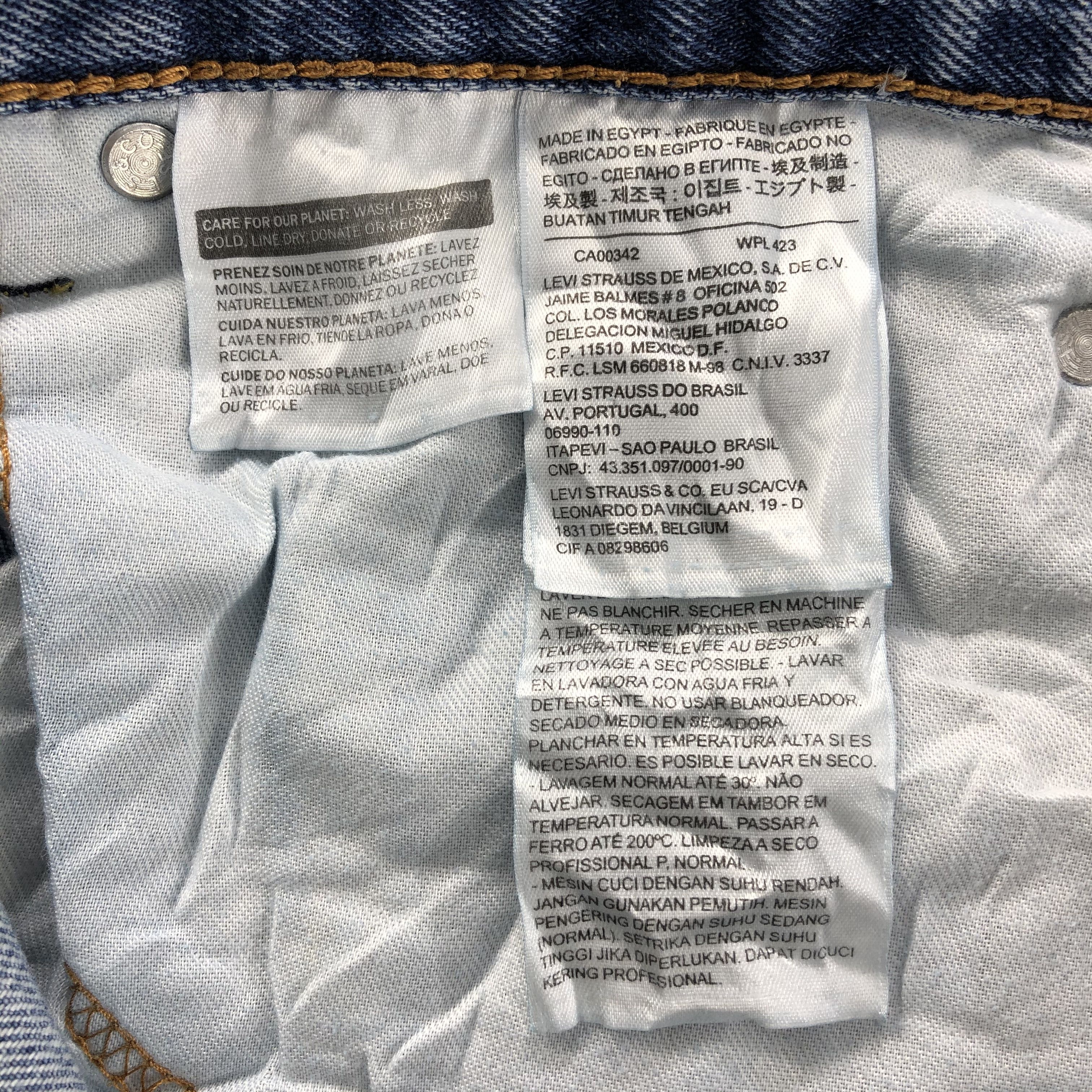 Levi's BLue Wash Vintage Levis 550 Jeans-J1184 Size US 36 / EU 52 - 9 Thumbnail