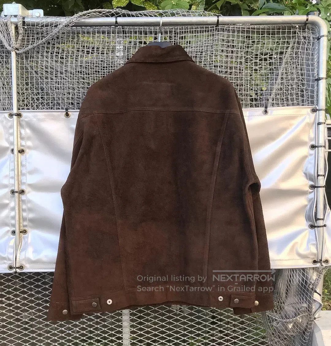 Wacko Maria wacko maria leather trucker jacket brown. Size US M / EU 48-50 / 2 - 3 Thumbnail