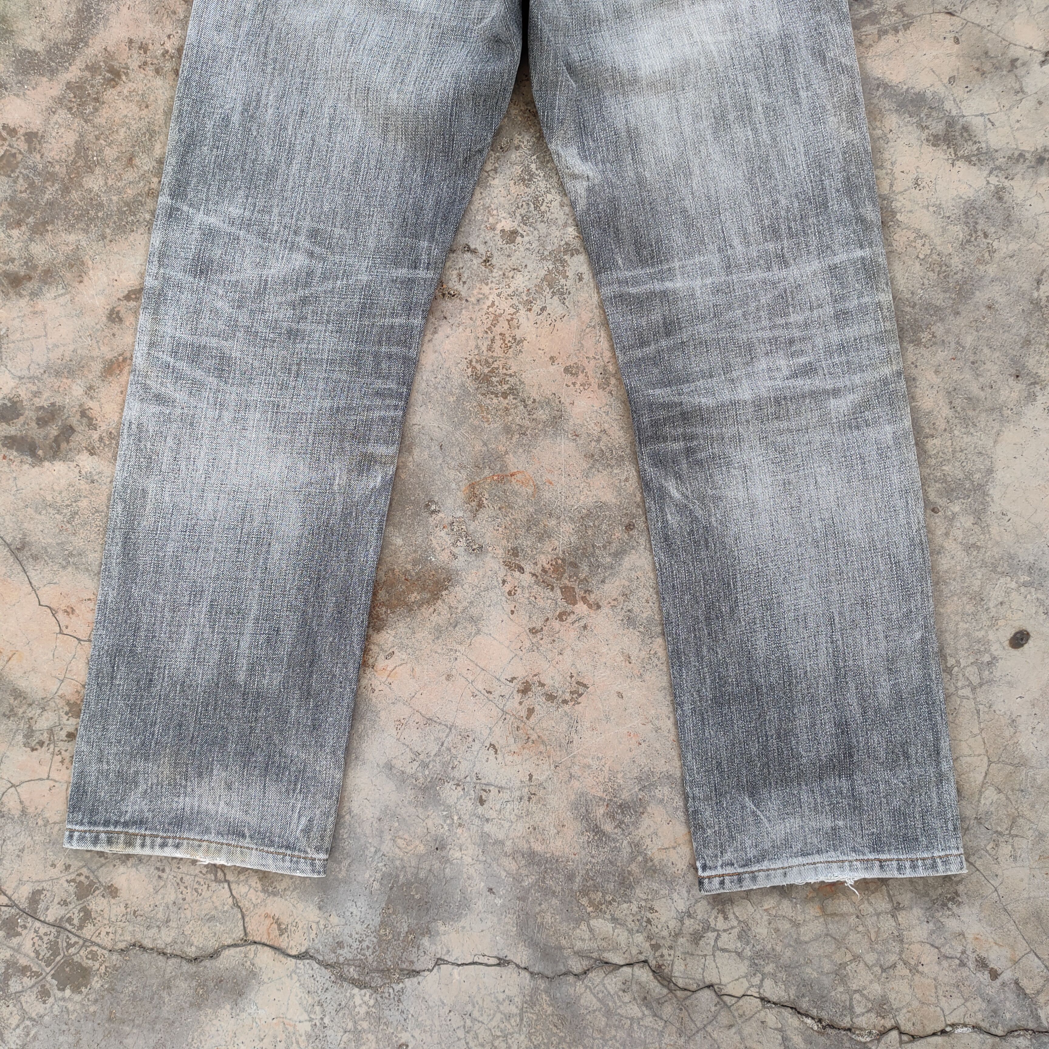Japanese Brand JAPANESE VINTAGE FADED RIPPED JEANS DENIM PANTS Size US 32 / EU 48 - 12 Thumbnail