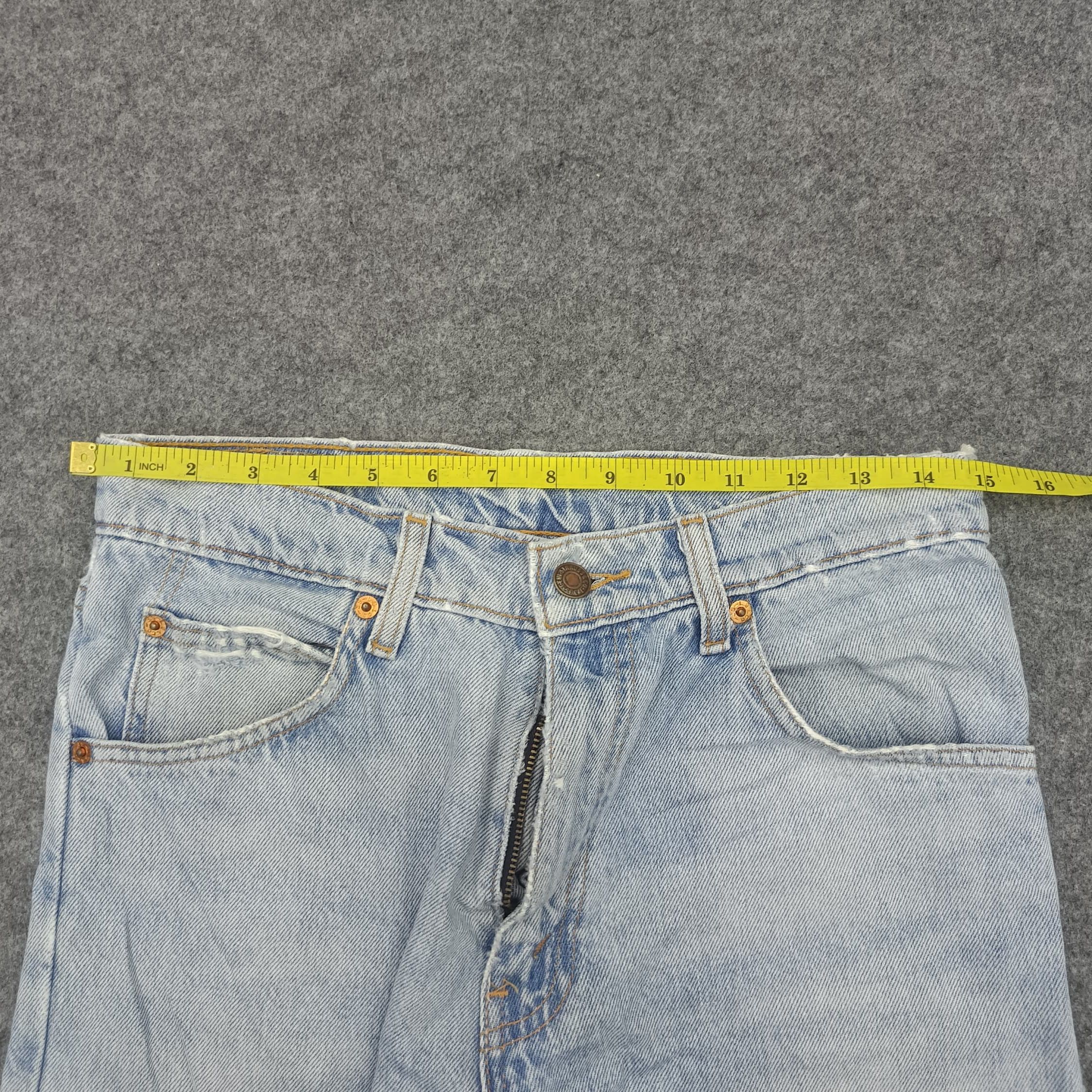 Levi's Vintage Levis Distressed Denim Kurt Cobain Style Size US 30 / EU 46 - 4 Thumbnail