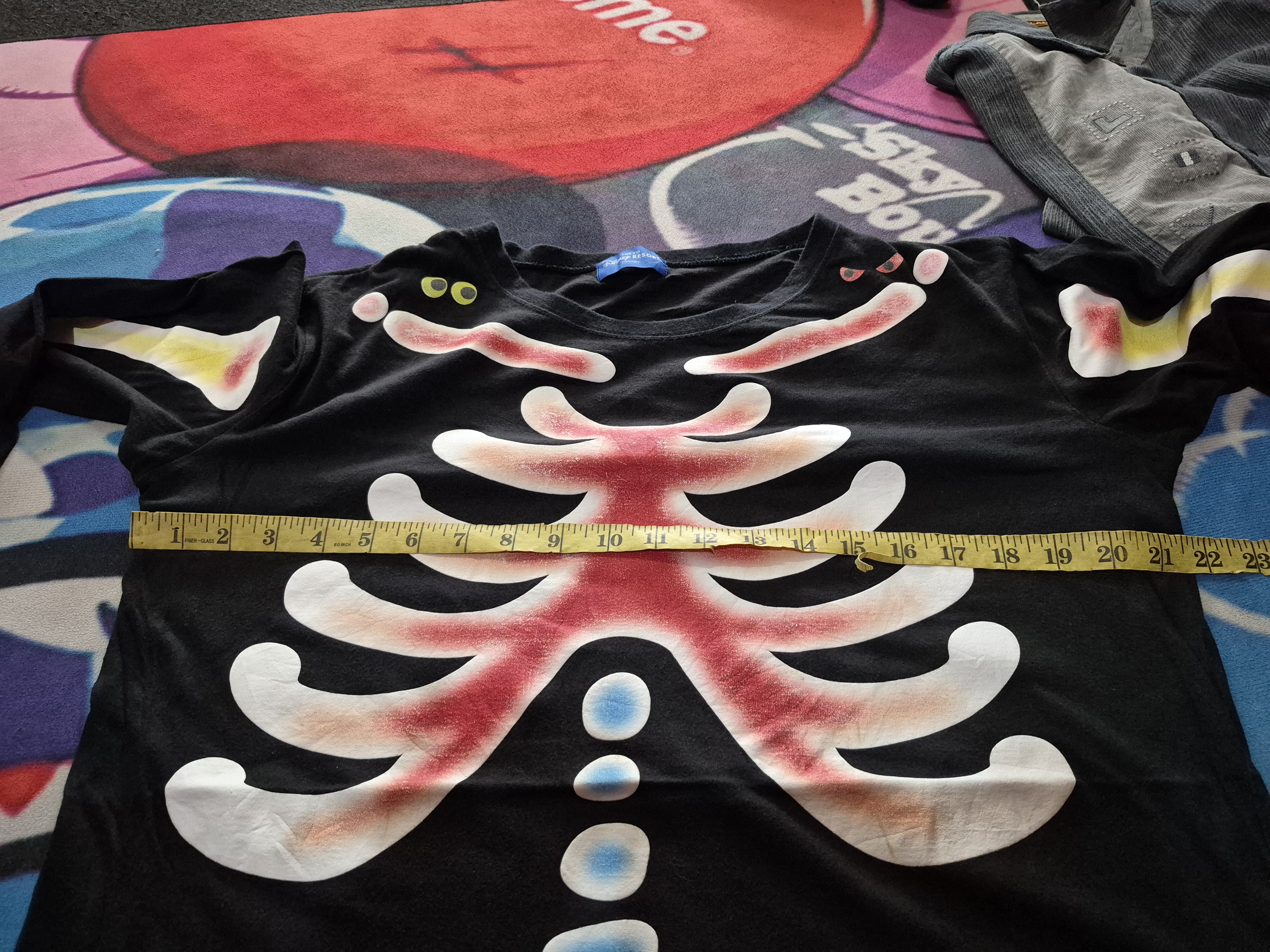 Disney 🔥 Disney Halloween Skulls Anatomy Tee Size US L / EU 52-54 / 3 - 10 Thumbnail