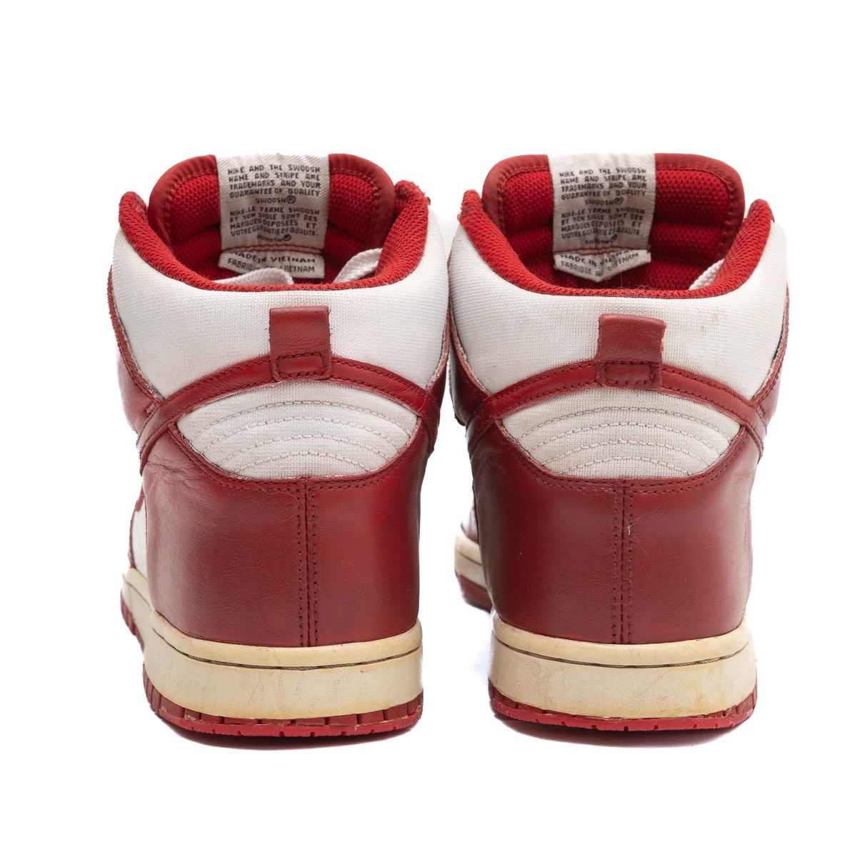 Nike NIKE Dunk High 2009 White / Varsity Red Size US 8.5 / EU 41-42 - 5 Thumbnail