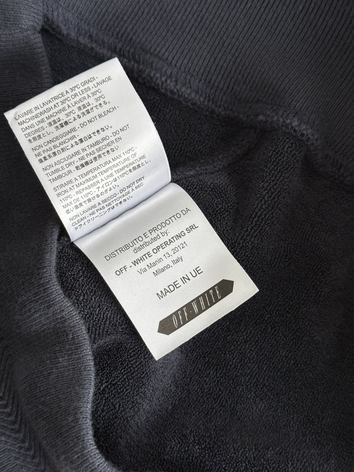 Off-White Off-White x Virgil Abloh Crewneck Sz Small RARE Size US S / EU 44-46 / 1 - 7 Thumbnail