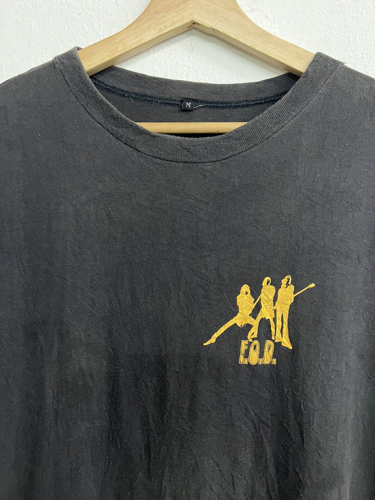 Band Tees × Vintage Vintage Flag Of Democracy F.O.D. Band Tees Size US M / EU 48-50 / 2 - 4 Thumbnail