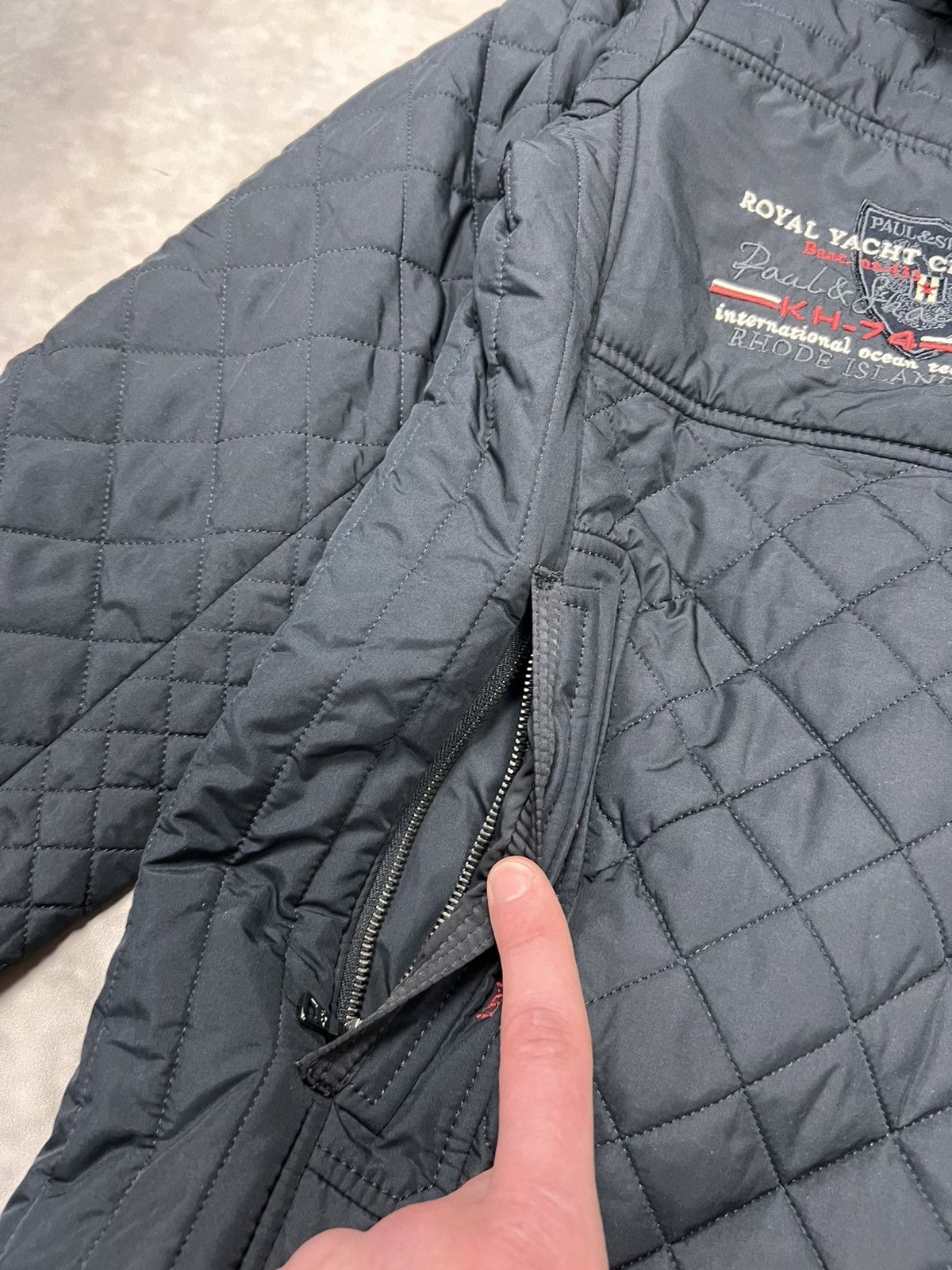 Paul & Shark Paul & Shark Wmn Petite Quilted Hooded Jacket XS-S Riri Zip Size S / US 4 / IT 40 - 7 Thumbnail