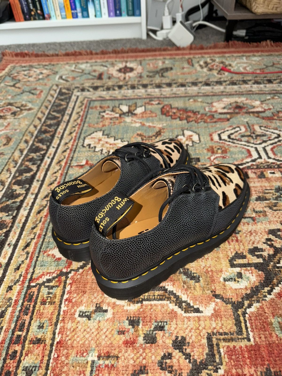 Dr. Martens × Stussy Stussy x Doc leopard print Bailey Derby Shoe Size US 8 / EU 41 - 2 Thumbnail