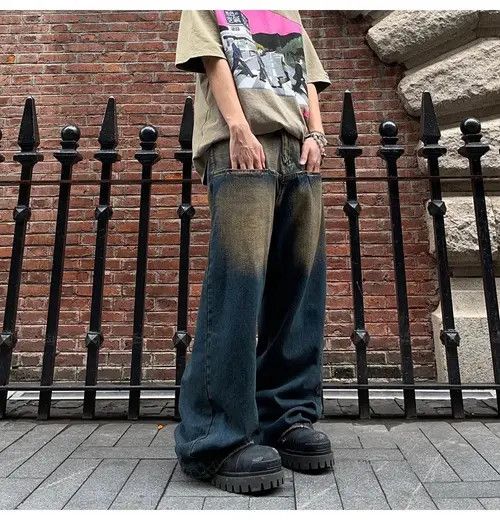 VIBE Wide Leg Jean Pant Size US 31 - 2 Thumbnail
