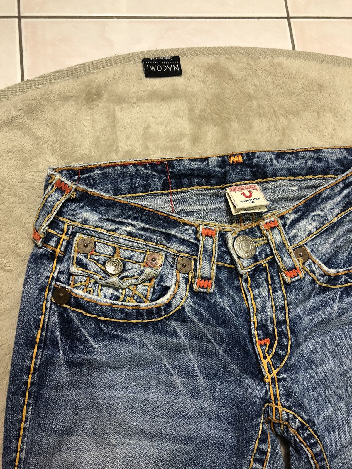 True Religion True Religion Joey Super T Denim Size US 30 / EU 46 - 7 Thumbnail