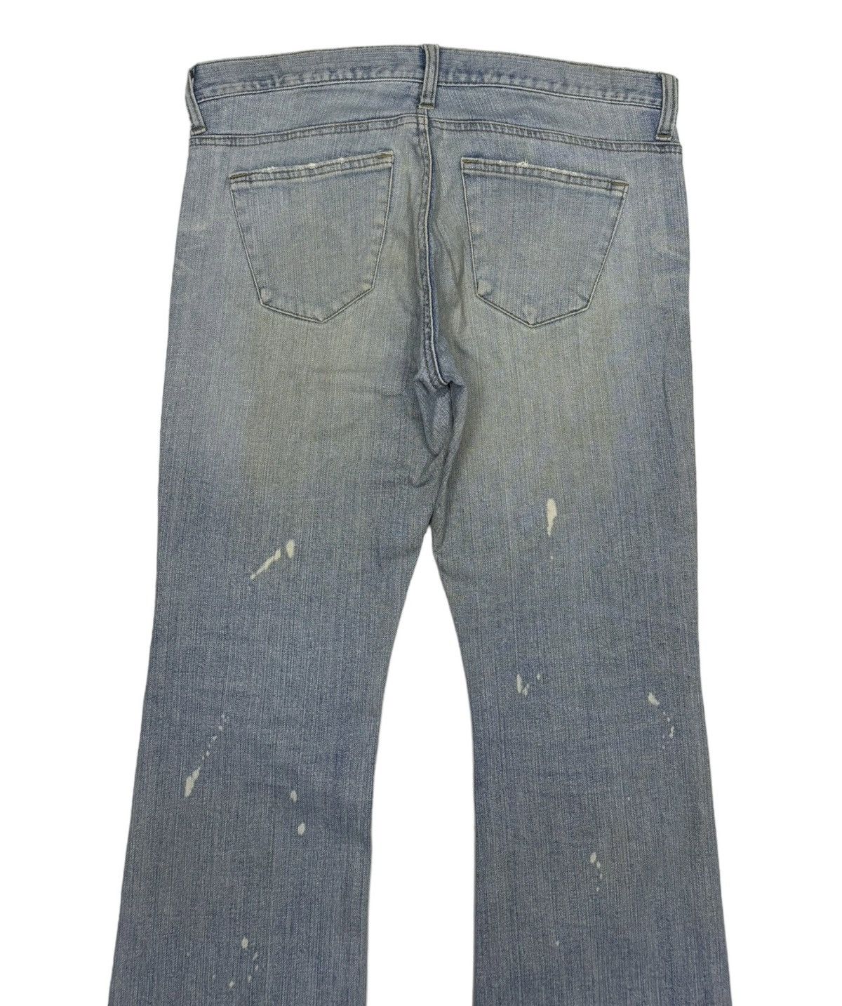 If Six Was Nine 🔥ORIRIN JAPAN BLUE WASH BOOTCUT FLARE JEANS Size US 34 / EU 50 - 6 Thumbnail