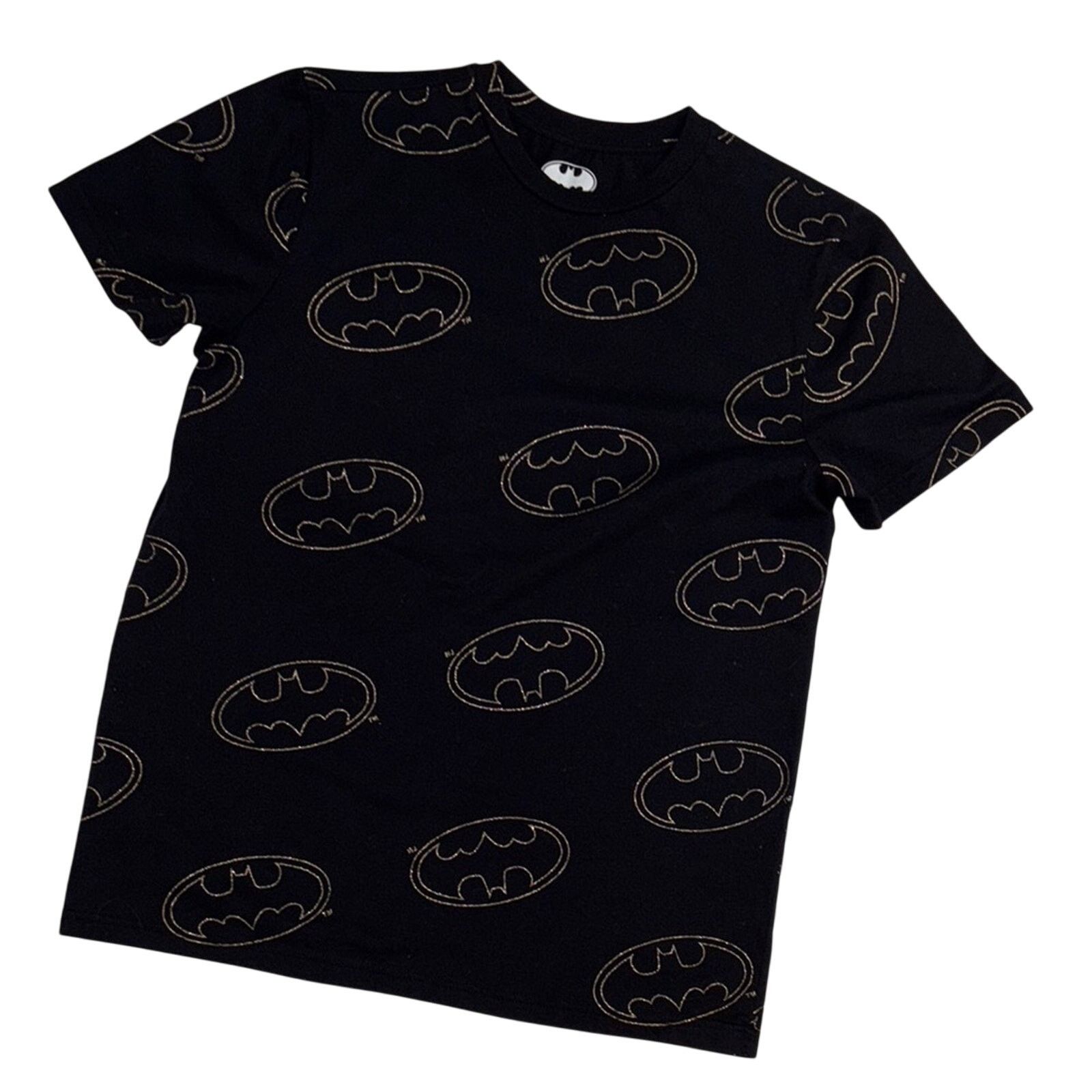 The Unbranded Brand Black T-Shirt with Batman Logo Size Medium Size US M / EU 48-50 / 2 - 1 Thumbnail