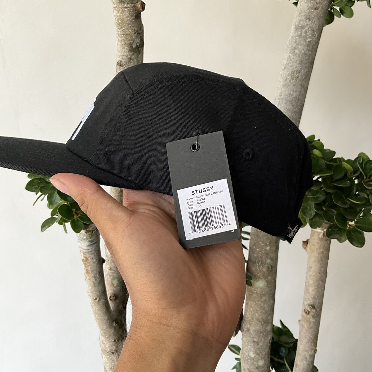 Stussy Stussy Cap Hat Black Size ONE SIZE - 4 Thumbnail