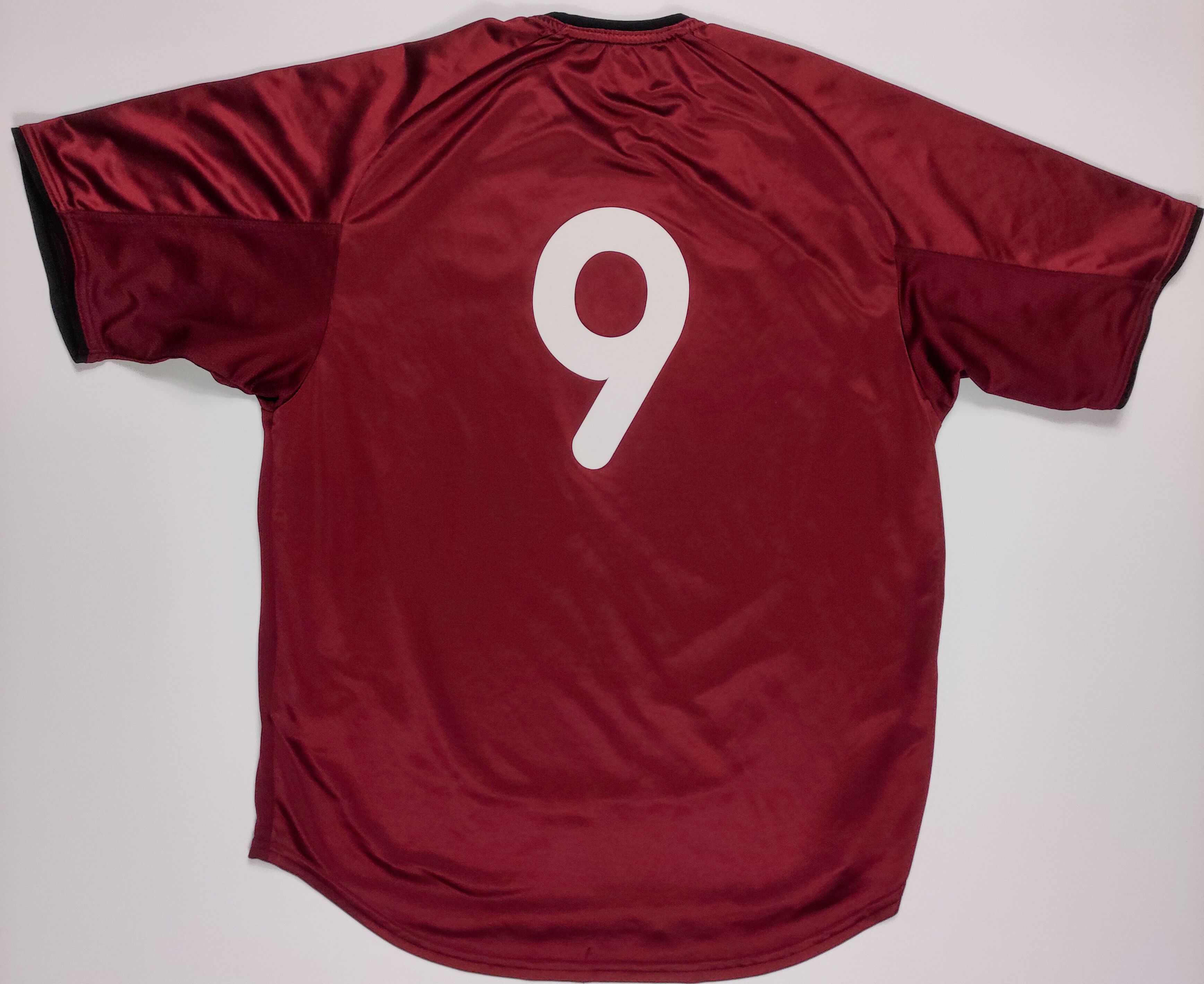 Nike Sparta Prague #9 2001 2002 2003 Nike Home Trikot Shirt Kit Size US S / EU 44-46 / 1 - 2 Thumbnail