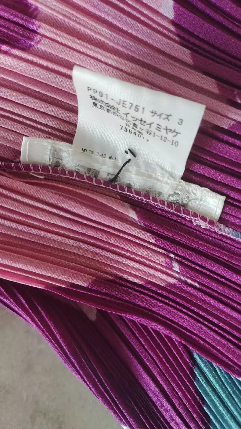 Issey Miyake Issey Miyake size:3 Pink vintage crayon rainbow vest dress Size M / US 6-8 / IT 42-44 - 5 Thumbnail
